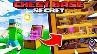 Thumbnail of the Minecraft Bedrock Marketplace product Secret Chest Base created by Team VoidFeather.