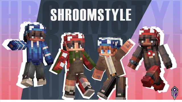 Thumbnail of the Minecraft Bedrock Marketplace product Shroomstyle created by Team VoidFeather.