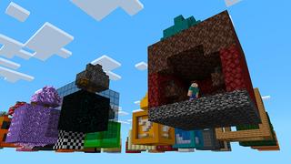 Screenshot of the Minecraft Bedrock Marketplace product Skyblock 100 Days, 100 Islands created by Team VoidFeather.