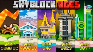 Thumbnail of the Minecraft Bedrock Marketplace product Edades de Skyblock created by Team VoidFeather.