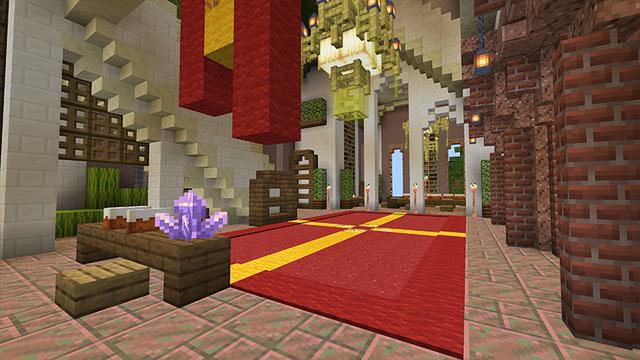 Screenshot of the Minecraft Bedrock Marketplace product The Kingdom of Avelori created by Team VoidFeather.