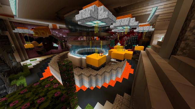 Screenshot of the Minecraft Bedrock Marketplace product Time Shift Parkour created by Team VoidFeather.