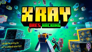 Thumbnail of the Minecraft Bedrock Marketplace product X-Ray: Ores Hacking created by Team VoidFeather.