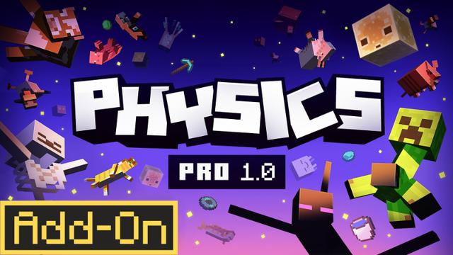Thumbnail of the Minecraft Bedrock Marketplace product Physics Pro Add-On created by Team Workbench.