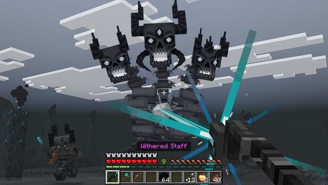 Screenshot of the Minecraft Bedrock Marketplace product WITHER APOCALYPSE created by Team Workbench.