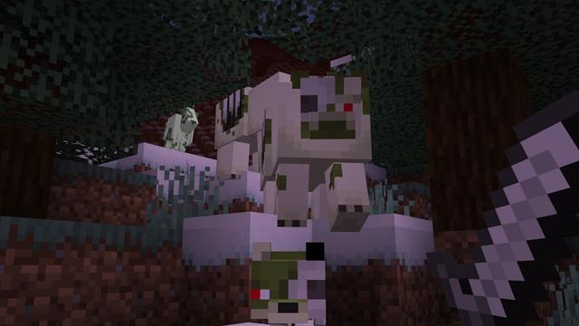 Screenshot of the Minecraft Bedrock Marketplace product ZOMBIES created by Team Workbench.