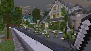 Screenshot of the Minecraft Bedrock Marketplace product ZOMBIES created by Team Workbench.