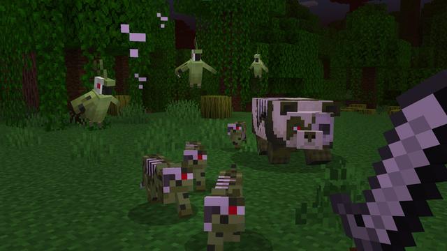 Screenshot of the Minecraft Bedrock Marketplace product ZOMBIES created by Team Workbench.