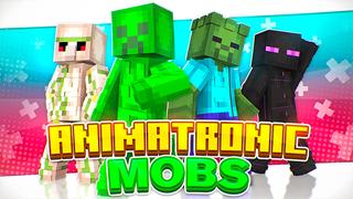 Thumbnail of the Minecraft Bedrock Marketplace product Animatronic Mobs created by Teplight.