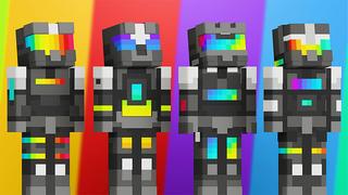 Thumbnail of the Minecraft Bedrock Marketplace product ARMOR RBG created by Teplight.