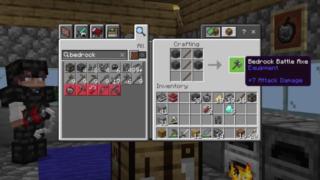 Screenshot of the Minecraft Bedrock Marketplace product Bedrock Tools Add-On created by Teplight.
