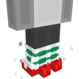 Thumbnail of the Minecraft Bedrock Marketplace product Christmas Boots created by Teplight.