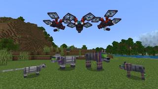 Screenshot of the Minecraft Bedrock Marketplace product Craftable Gadgets created by Teplight.