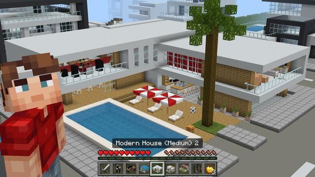 Screenshot of the Minecraft Bedrock Marketplace product Craftable Houses Add-On created by Teplight.