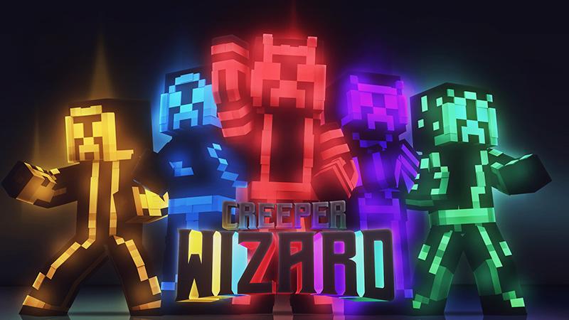 Creeper Wizard by Teplight | CHUNK - Minecraft Bedrock Marketplace Explorer