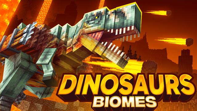 Thumbnail of the Minecraft Bedrock Marketplace product Dinosaur Biomes created by Teplight.