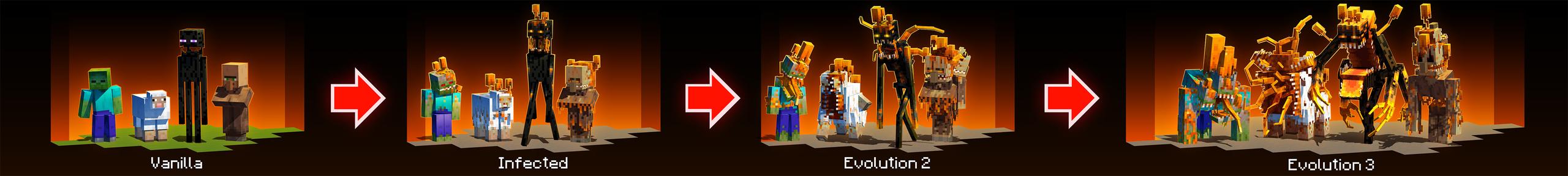 Minecraft Infection Thumbnail Fungus Infection Add-On by Teplight | CHUNK - Minecraft Bedrock ...