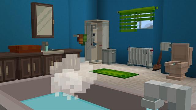 Screenshot of the Minecraft Bedrock Marketplace product Furniture++ Add-On created by Teplight.