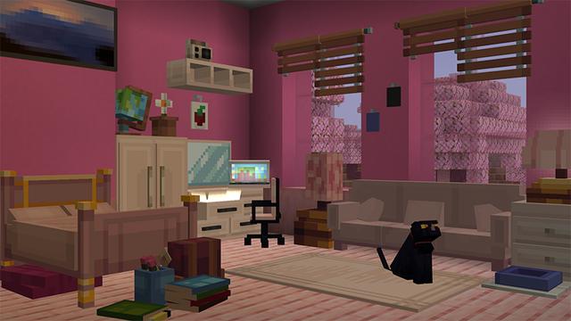 Screenshot of the Minecraft Bedrock Marketplace product Furniture++ Add-On created by Teplight.