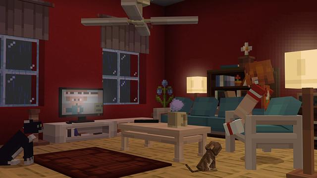 Screenshot of the Minecraft Bedrock Marketplace product Furniture++ Add-On created by Teplight.