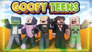 Thumbnail of the Minecraft Bedrock Marketplace product Goofy Teens created by Teplight.
