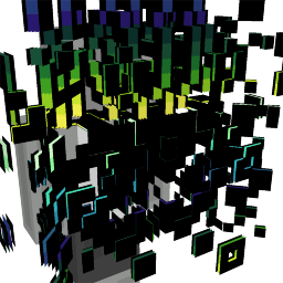 Thumbnail of the Minecraft Bedrock Marketplace product Horror RGB Wings created by Teplight.