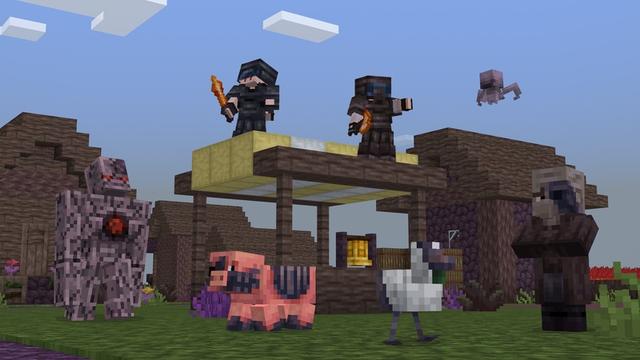 Screenshot of the Minecraft Bedrock Marketplace product Infection created by Teplight.