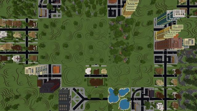 Screenshot of the Minecraft Bedrock Marketplace product Infinity City created by Teplight.