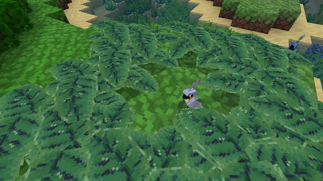 Screenshot of the Minecraft Bedrock Marketplace product Lucky Plants Mash-up created by Teplight.