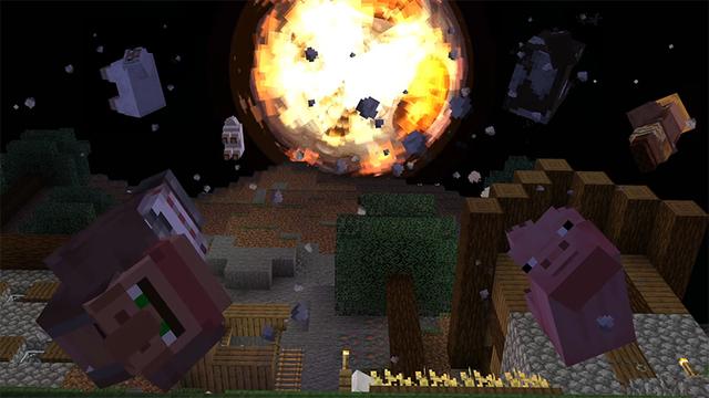 Screenshot of the Minecraft Bedrock Marketplace product LUNAR MOON Add-On created by Teplight.