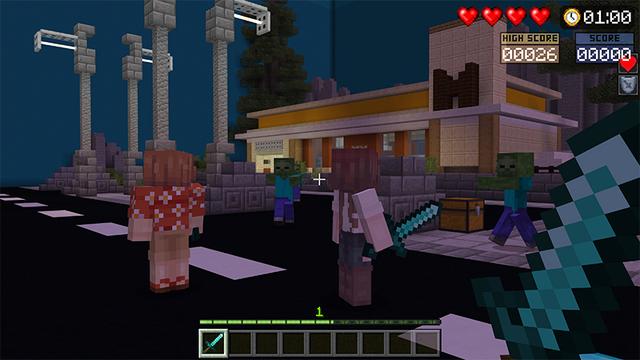 Screenshot of the Minecraft Bedrock Marketplace product Millionaire Challenge Rush created by Teplight.
