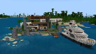 Screenshot of the Minecraft Bedrock Marketplace product Millionaire House created by Teplight.