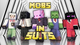 Thumbnail of the Minecraft Bedrock Marketplace product Mobs in Suits created by Teplight.