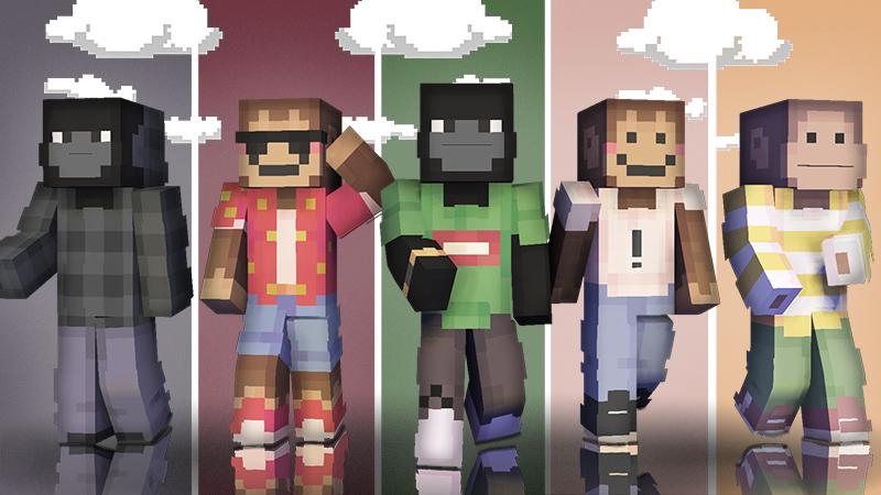 Monkeys by Teplight | CHUNK - Minecraft Bedrock Marketplace Explorer