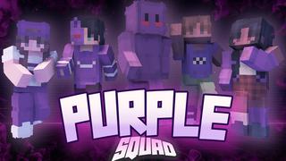 Thumbnail of the Minecraft Bedrock Marketplace product Purple Squad created by Teplight.