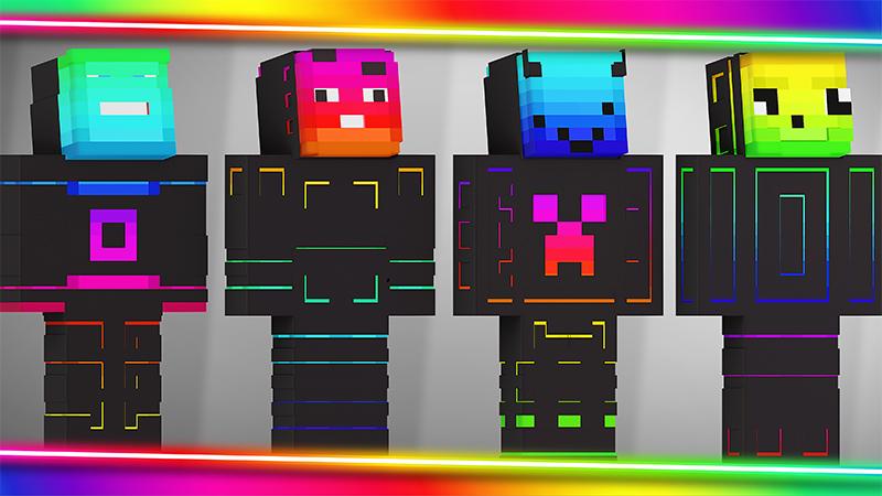 RGB Trend 1 by Teplight | CHUNK - Minecraft Bedrock Marketplace Explorer
