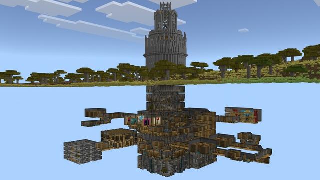 Screenshot of the Minecraft Bedrock Marketplace product RPG Villager Add-On created by Teplight.