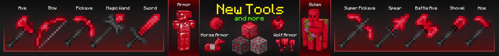 Panorama of the Minecraft Bedrock Marketplace product Ruby Tools created by Teplight.
