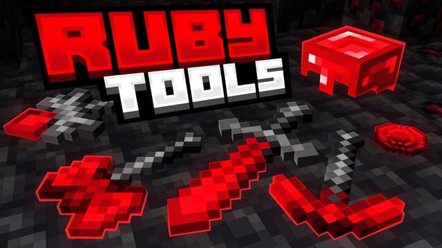 Thumbnail of the Minecraft Bedrock Marketplace product Outils Rubis created by Teplight.