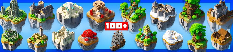 Panorama of the Minecraft Bedrock Marketplace product Structures Add-On created by Teplight.