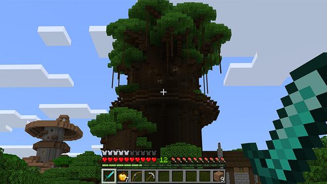 Screenshot of the Minecraft Bedrock Marketplace product Structures Add-On created by Teplight.