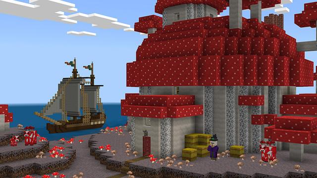Screenshot of the Minecraft Bedrock Marketplace product Structures Add-On created by Teplight.