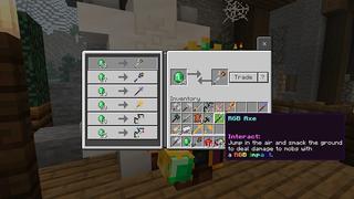 Screenshot of the Minecraft Bedrock Marketplace product WEAPONS OP created by Teplight.