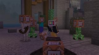 Screenshot of the Minecraft Bedrock Marketplace product WEAPONS OP created by Teplight.