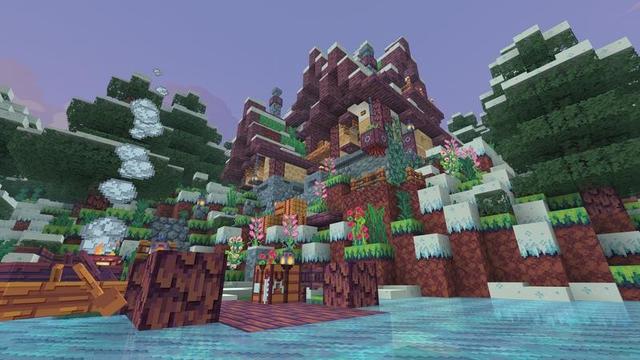 Screenshot of the Minecraft Bedrock Marketplace product 3D Craft created by Tetrascape.