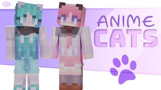 Thumbnail of the Minecraft Bedrock Marketplace product Anime Cats created by Tetrascape.