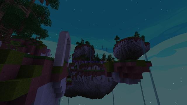 Screenshot of the Minecraft Bedrock Marketplace product Axolotl Islands: Slime Machine created by Tetrascape.