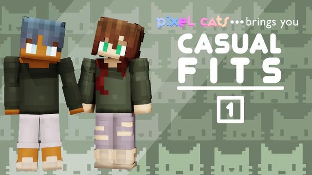 Thumbnail of the Minecraft Bedrock Marketplace product Casual Fits created by Tetrascape.