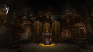 Screenshot of the Minecraft Bedrock Marketplace product Cave City created by Tetrascape.
