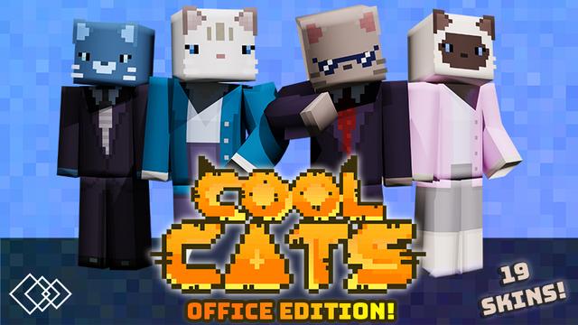 Thumbnail of the Minecraft Bedrock Marketplace product Cool Cats: Office Edition created by Tetrascape.